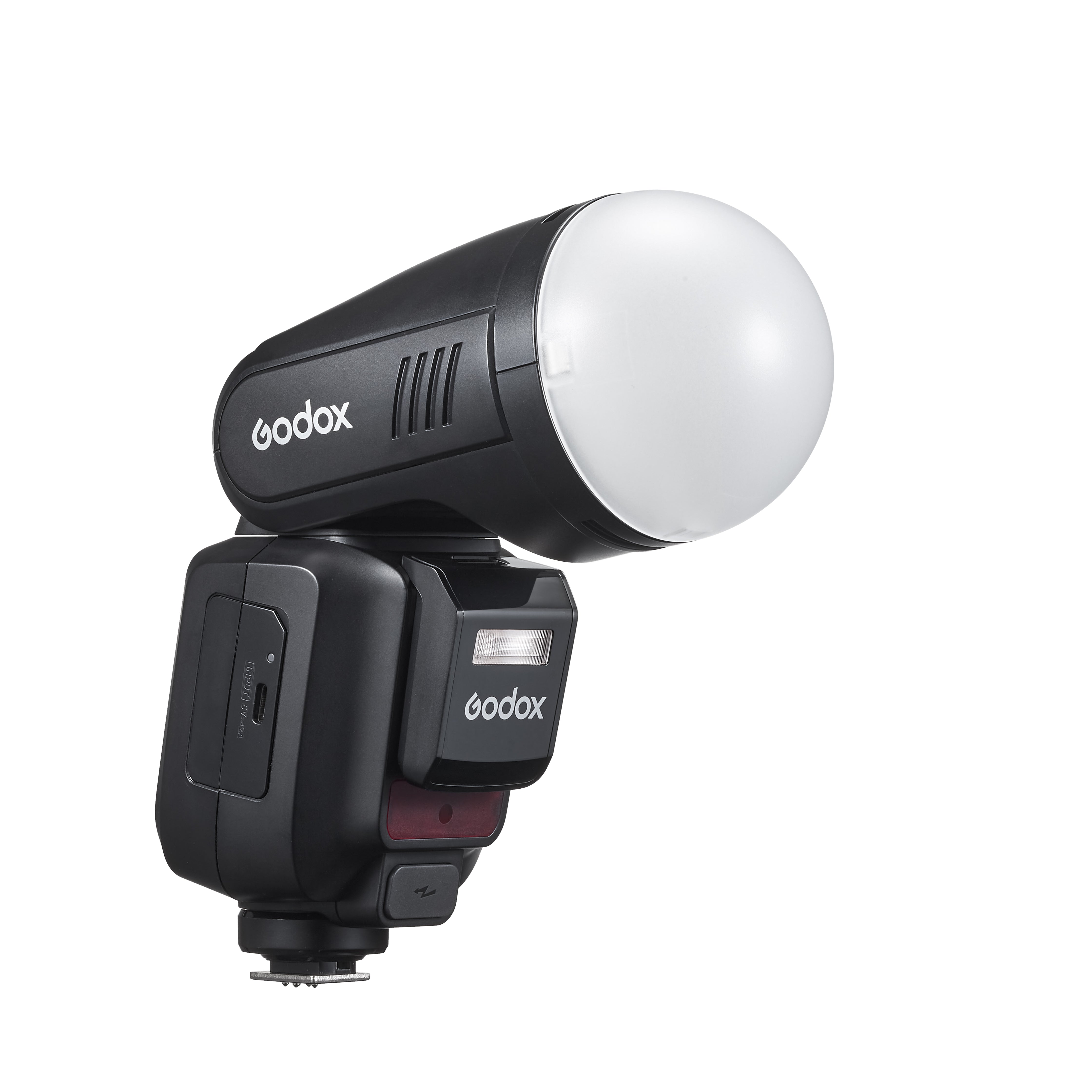 Godox V100 S V100-S V100Sony Version TTL Round Head Camera Flash, of 100Ws,Touch screen design ,Built-in Lithium Battery,LED Modeling Lamp, lnnovative External Flash SU-1 for Sony Camera,Can support 70-100 full power continuous flashes.