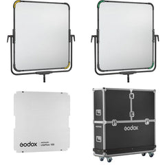 Godox LiteFlow 100 Kit with Flight Case FC04 KNOWLED Cine Lighting Reflector