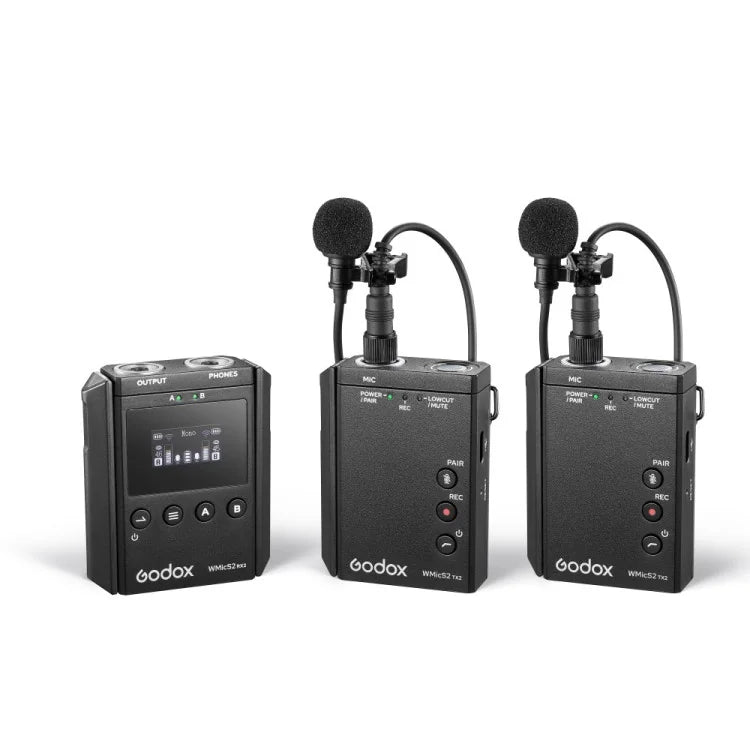 Godox UHF Wireless Microphone System WMicS2 Kit 2