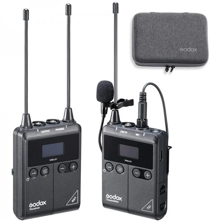 Godox WMicS1 Kit Wireless Lavalier Microphone System