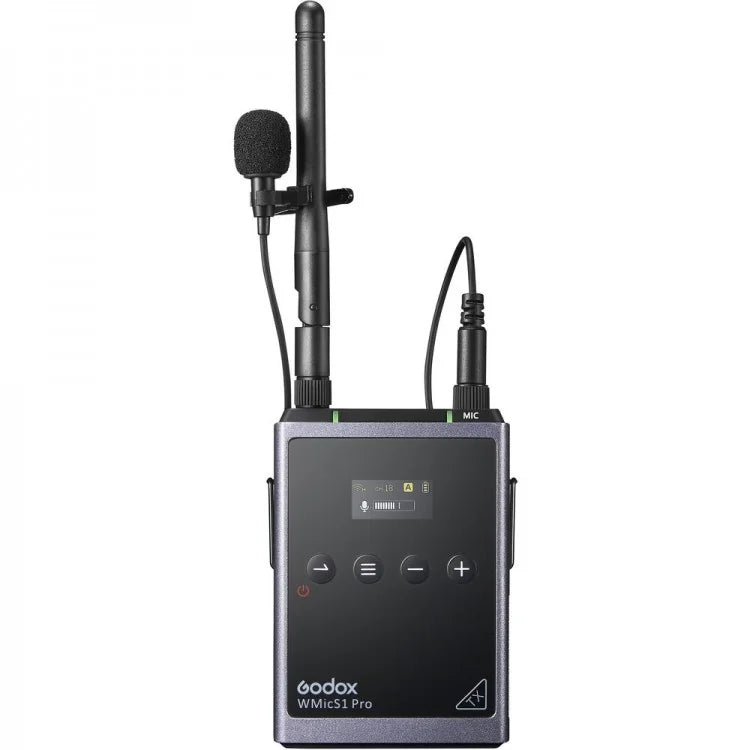 Godox WMicS1 Pro TX UHF Wireless Bodypack Transmitter