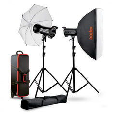 Studio flash kit 1 Godox QTII 1xQT400IIM 1xQT600IIM